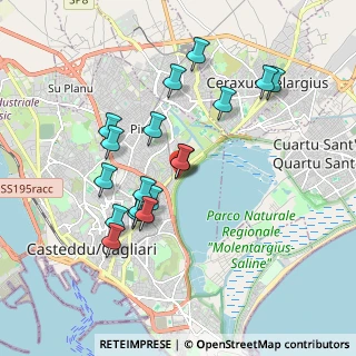 Mappa Via Giuseppe Mercalli, 09129 Cagliari CA, Italia (1.87722)