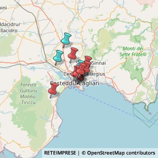 Mappa Via Giuseppe Mercalli, 09129 Cagliari CA, Italia (5.81231)