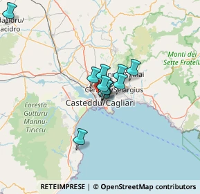 Mappa Via Saverio Mattei, 09121 Cagliari CA, Italia (11.6325)