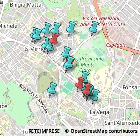 Mappa Via Saverio Mattei, 09121 Cagliari CA, Italia (0.4585)