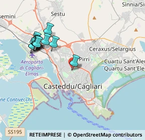 Mappa Via Saverio Mattei, 09121 Cagliari CA, Italia (4.52538)
