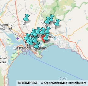 Mappa Viale della Musica, 09045 Quartu Sant'Elena CA, Italia (5.1775)