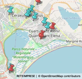 Mappa Via Santa Cecilia, 09045 Quartu Sant'Elena CA, Italia (2.71923)