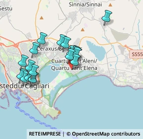 Mappa Via Santa Cecilia, 09045 Quartu Sant'Elena CA, Italia (3.74632)