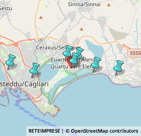 Mappa Via Santa Cecilia, 09045 Quartu Sant'Elena CA, Italia (3.28857)
