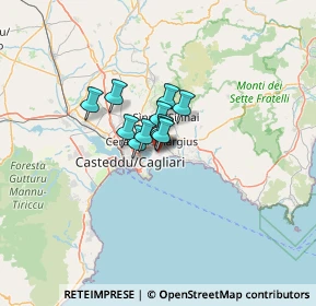 Mappa Via Santa Cecilia, 09045 Quartu Sant'Elena CA, Italia (6.2)