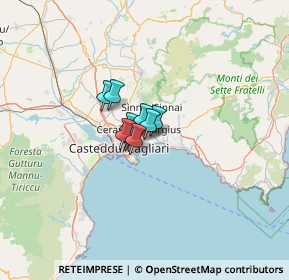 Mappa Via Santa Cecilia, 09045 Quartu Sant'Elena CA, Italia (14.62545)