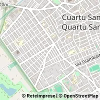 Kaart Quartu Sant'Elena