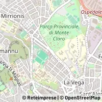 Kaart Cagliari