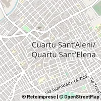 Karta Quartu Sant'Elena