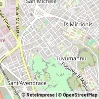 Hartă Cagliari
