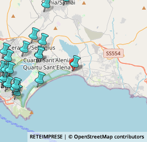 Mappa Via Melibodes, 09045 Quartu Sant'Elena CA, Italia (6.7295)