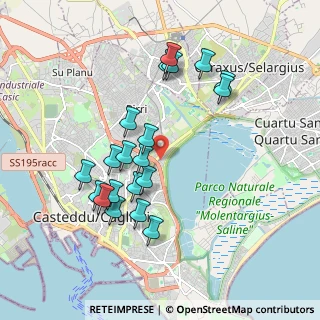 Mappa Mercalli, 09129 Cagliari CA, Italia (1.986)