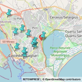 Mappa Mercalli, 09129 Cagliari CA, Italia (2.22091)