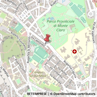 Mappa Via Campania, 8, 09121 Cagliari, Cagliari (Sardegna)