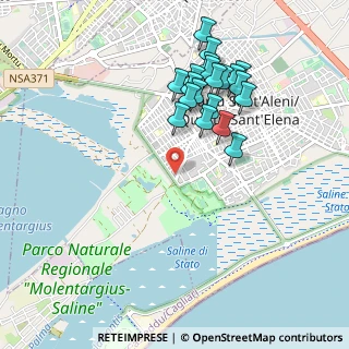 Mappa 09045 Cagliari CA, Italia (1.043)