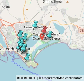 Mappa 09045 Cagliari CA, Italia (4.24933)