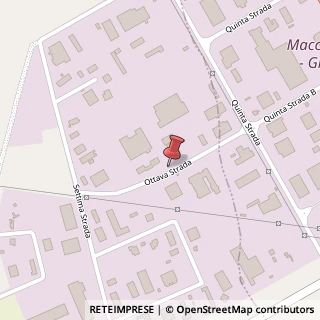 Mappa z. industriale Macchiareddu 7a strada a1 traversa, 09010 Uta CA, Italia, 09010 Uta, Cagliari (Sardegna)