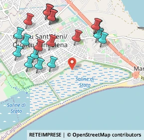 Mappa Sentiero delle Saline, 09045 Quartu Sant'Elena CA, Italia (1.32)