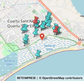 Mappa Sentiero delle Saline, 09045 Quartu Sant'Elena CA, Italia (0.769)