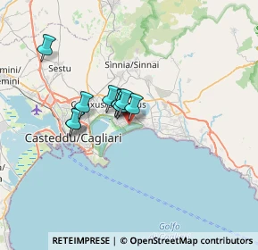 Mappa Sentiero delle Saline, 09045 Quartu Sant'Elena CA, Italia (4.782)