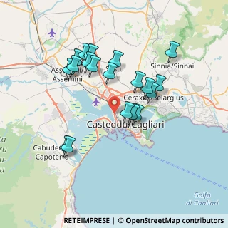 Mappa I Fenicotteri, 09122 Cagliari CA, Italia (7.46947)