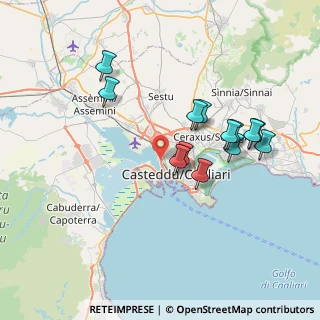 Mappa Via S. Simone, 09122 Cagliari CA, Italia (7.59)