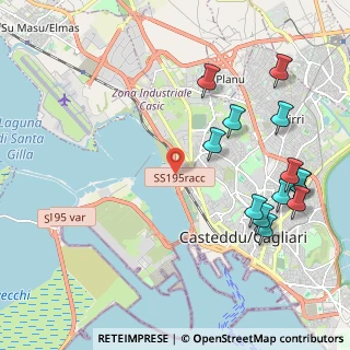 Mappa Via S. Simone, 09122 Cagliari CA, Italia (2.74077)