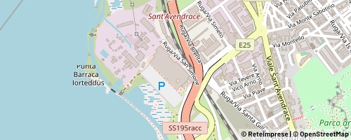 Mappa Cagliari