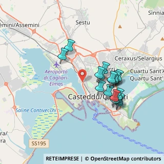 Mappa I Fenicotteri, 09122 Cagliari CA, Italia (3.54235)
