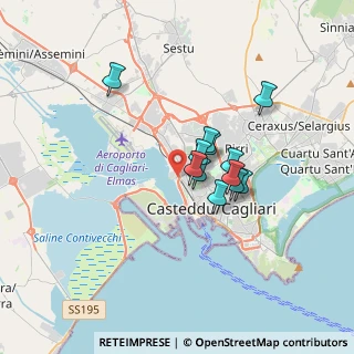 Mappa I Fenicotteri, 09122 Cagliari CA, Italia (2.66333)