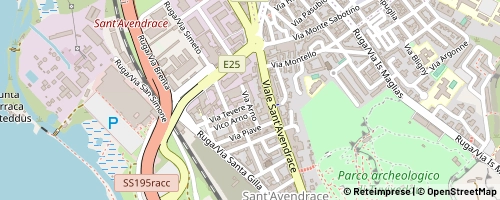 Mappa Cagliari