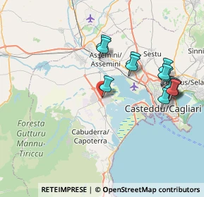 Mappa Zona Industriale Macchiareddu, 09032 Assemini CA, Italia (8.57846)