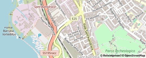 Mappa Cagliari