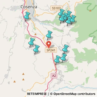 Mappa E45, 87100 Cosenza CS, Italia (4.75077)