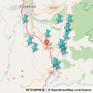Mappa E45, 87100 Cosenza CS, Italia (4.21214)
