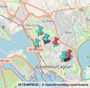 Mappa Via Doberdò, 09121 Cagliari CA, Italia (1.63455)