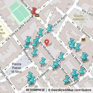 Mappa Via Doberdò, 09121 Cagliari CA, Italia (0.084)