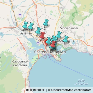 Mappa Via San Michele, 09122 Cagliari CA, Italia (4.65357)