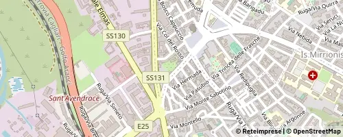 Mappa Cagliari