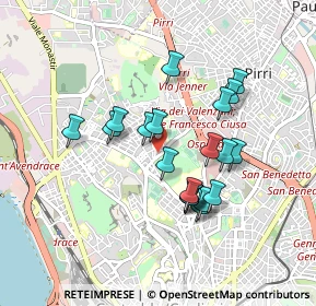 Mappa Dietro al distributore AGip di, 09121 Cagliari CA, Italia (0.845)