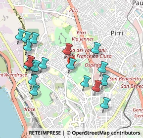 Mappa Dietro al distributore AGip di, 09121 Cagliari CA, Italia (1.1505)