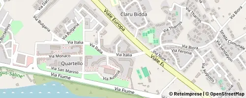 Mappa Quartu Sant'Elena