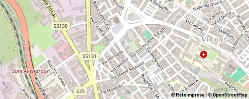Mappa Cagliari