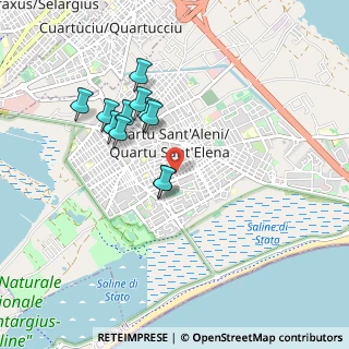 Mappa Via Ada Negri, 09045 Quartu Sant'Elena CA, Italia (0.88364)