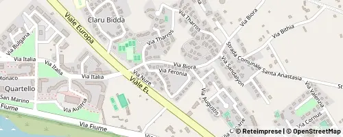 Mappa Quartu Sant'Elena