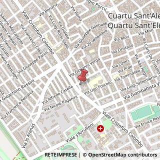 Mappa Via Santa Maria, 33, 09045 Quartu Sant'Elena, Cagliari (Sardegna)