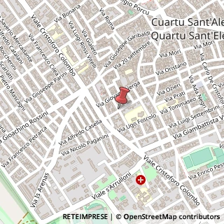 Mappa Via gorizia 46, 09045 Quartu Sant'Elena, Cagliari (Sardegna)