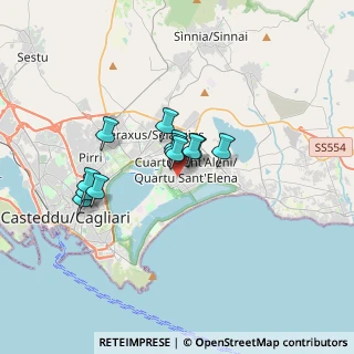 Mappa Viale C. Colombo, 09045 Cagliari CA, Italia (2.74083)