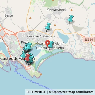 Mappa Viale C. Colombo, 09045 Cagliari CA, Italia (4.638)